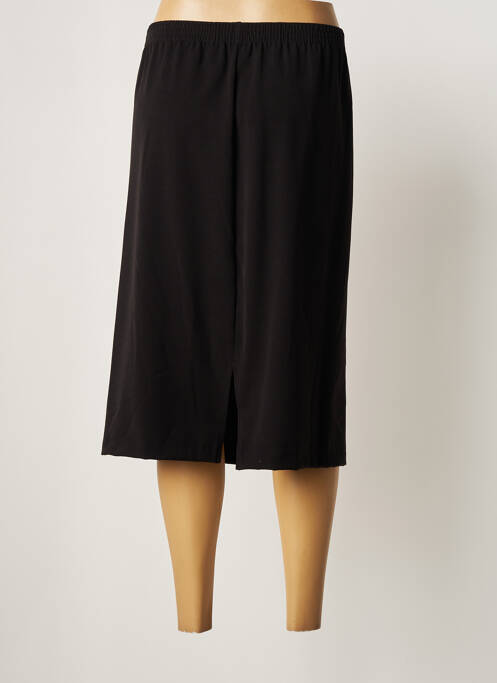 Jupe mi-longue noir GRIFFON pour femme