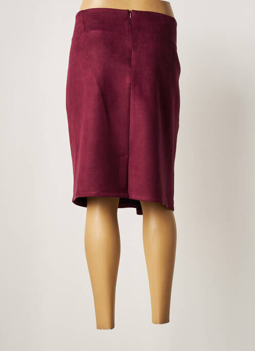 Jupe mi-longue violet NIKI PARIS pour femme