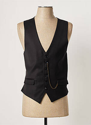 Gilet sans manche poches noir LORDS FOOLS homme