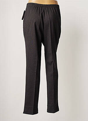 Pantalon droit taille élastique taille normale gris NIKI PARIS femme