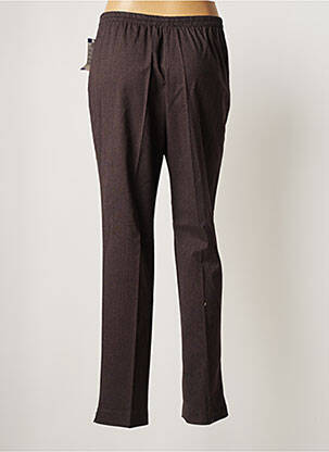 Pantalon droit stretch taille normale gris NIKI PARIS femme