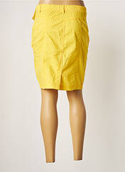 Jupe courte jaune S.QUISE pour femme seconde vue