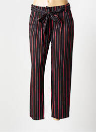 Pantalon chino taille normale taille normale noir ROSE femme