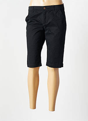 Bermuda coupe droite taille normale noir JENSEN femme