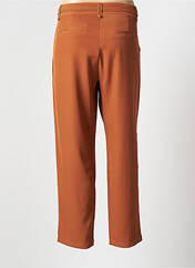Pantalon chino marron ROSE pour femme seconde vue