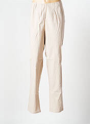 Pantalon droit beige CISO pour femme seconde vue