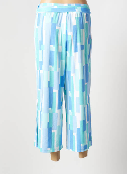 Pantalon 7/8 bleu MARBLE pour femme
