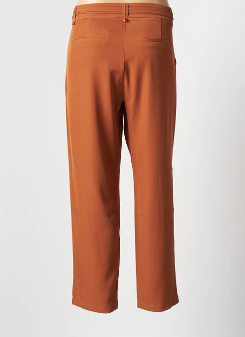 Pantalon chino marron ROSE pour femme