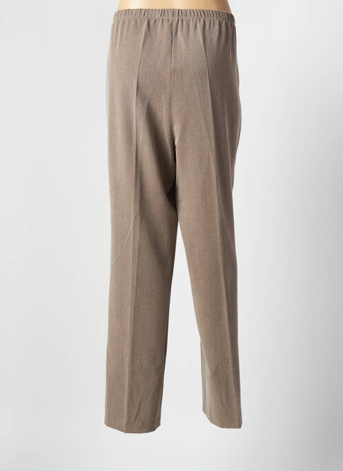 Pantalon droit beige GUY DUBOUIS pour femme