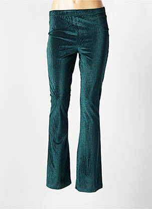 Pantalon flare stretch taille normale vert LOFTY MANNER femme