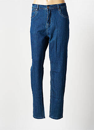 Jeans coupe slim bleu GEVANA pour femme