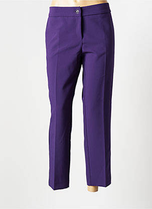 Pantalon 7/8 violet EDAS pour femme