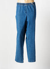 Pantalon droit bleu ADELINA BY SCHEITER pour femme seconde vue