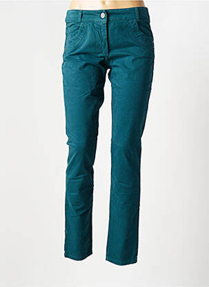 Pantalon slim vert LISA & LOUISE pour femme