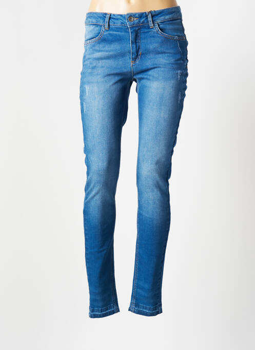 Jeans coupe slim bleu JENSEN pour femme