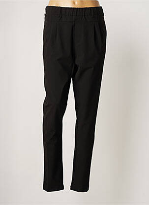 Pantalon chino taille normale taille normale noir KAFFE femme