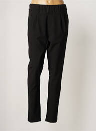 Pantalon chino taille normale taille normale noir KAFFE femme