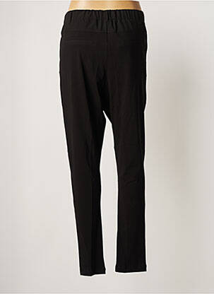 Pantalon chino taille normale taille normale noir KAFFE femme