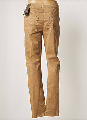 Pantalon slim taille basse taille basse marron STREET ONE femme