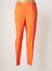 Pantalon chino orange KAFFE pour femme seconde vue