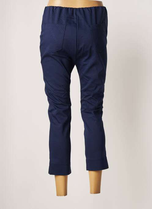 Pantacourt bleu MARBLE pour femme