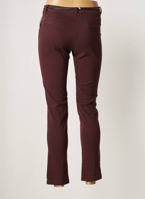 Pantalon 7/8 rouge LA FEE MARABOUTEE femme