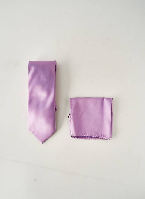 Cravate violet AZZARO pour homme