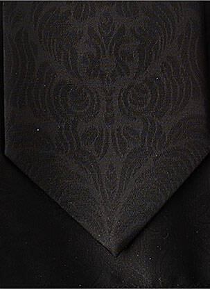 Cravate imprimé fantaisie noir DIGEL homme