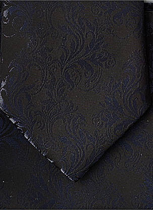 Cravate imprimé fantaisie noir DIGEL homme