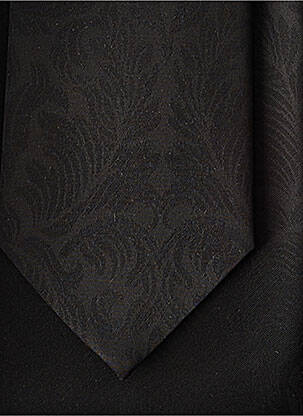 Cravate imprimé fantaisie noir DIGEL homme