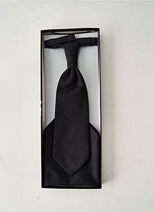 Cravate imprimé fantaisie noir DIGEL homme