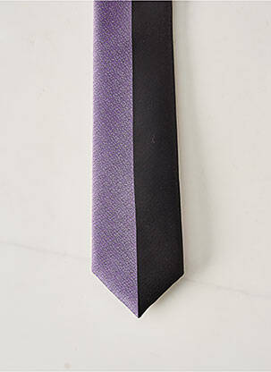 Cravate doublure violet ELIOS homme