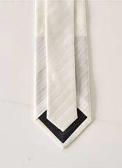 Cravate blanc ELIOS pour homme seconde vue