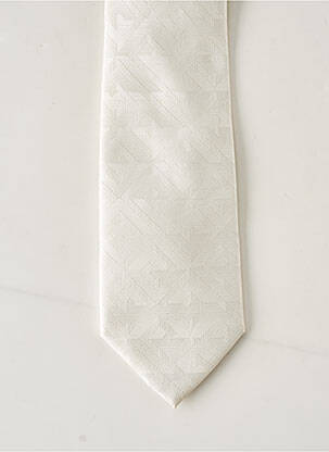 Cravate blanc ELIOS pour homme