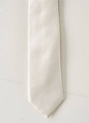 Cravate blanc IZAC pour homme seconde vue