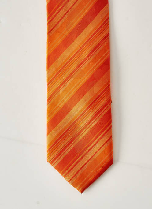 Cravate orange MAC-TY pour homme
