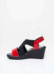 Sandales/Nu pieds rouge INEA pour femme seconde vue