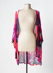 Veste kimono rose FRANK LYMAN pour femme seconde vue