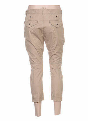 Pantalon 7/8 poches taille basse beige JACOB COHEN femme