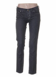 Jeans coupe droite taille basse taille basse noir JACOB COHEN femme