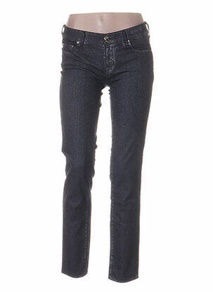 Jeans coupe droite taille basse taille basse noir JACOB COHEN femme