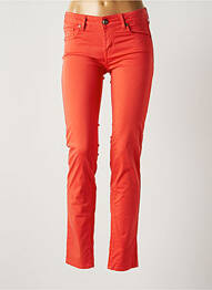 Pantalon slim taille basse taille basse orange JACOB COHEN femme