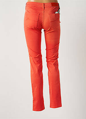 Pantalon slim taille basse taille basse orange JACOB COHEN femme
