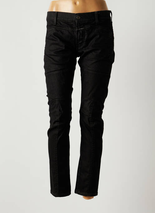 Jeans coupe slim noir MARITHE & FRANCOIS GIRBAUD pour femme