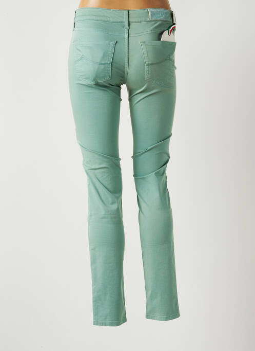 Pantalon slim vert JACOB COHEN pour femme