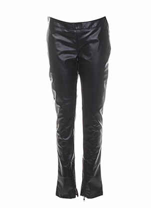 Pantalon 7/8 slim taille basse noir COSTUME NEMUTSO femme