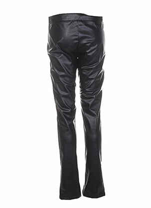 Pantalon 7/8 slim taille basse noir COSTUME NEMUTSO femme