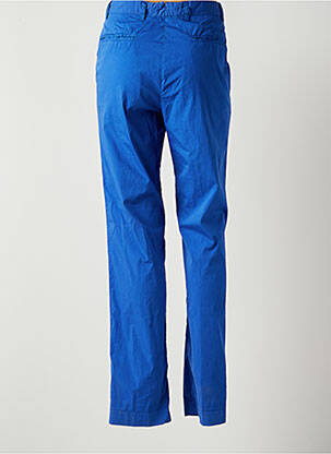 Pantalon chino tissage popeline taille normale bleu U-NI-TY femme