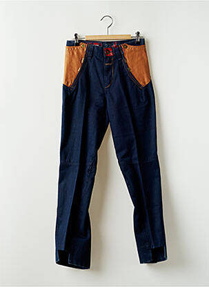 Jeans coupe droite taille haute taille haute bleu MARITHE & FRANCOIS GIRBAUD femme