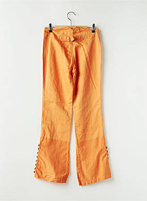 Pantalon 7/8 tissage popeline taille normale orange MARITHE & FRANCOIS GIRBAUD femme